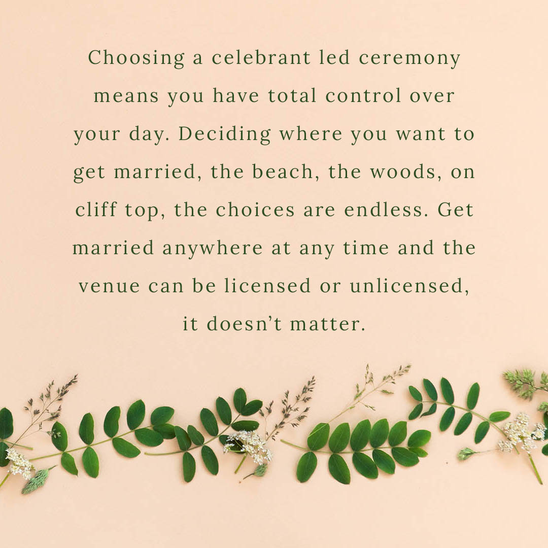 So why a Celebrant?